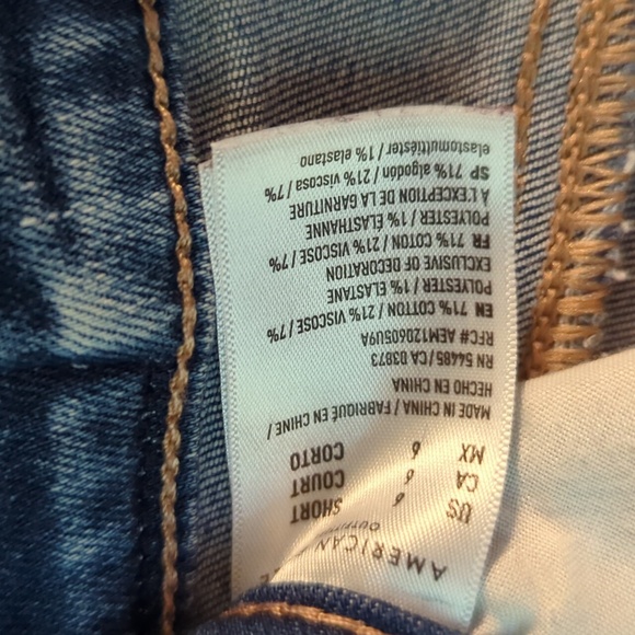 American Eagle Jeans size 6 - Picture 10 of 11